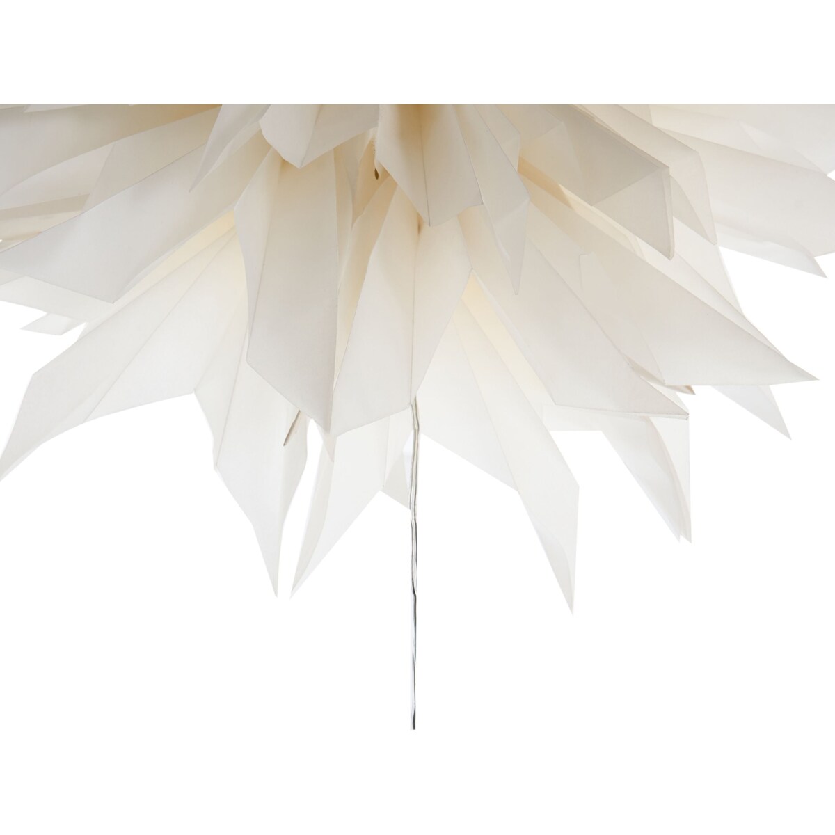 Zestaw 3 dekoracji wiszących LED FORSAN Gwiazda 41 cm Kolorowy