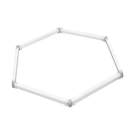 Plafon Light Prestige Geometric New biały LED 4000K 1 szt.