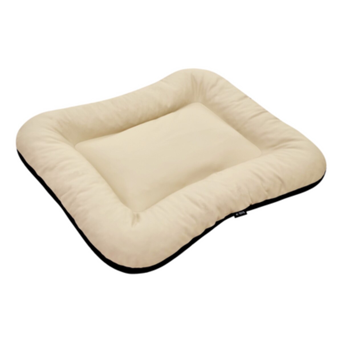 Legowisko Ponton dla psa z eko skóry ELLA, 90x70 cm, Cappuccino