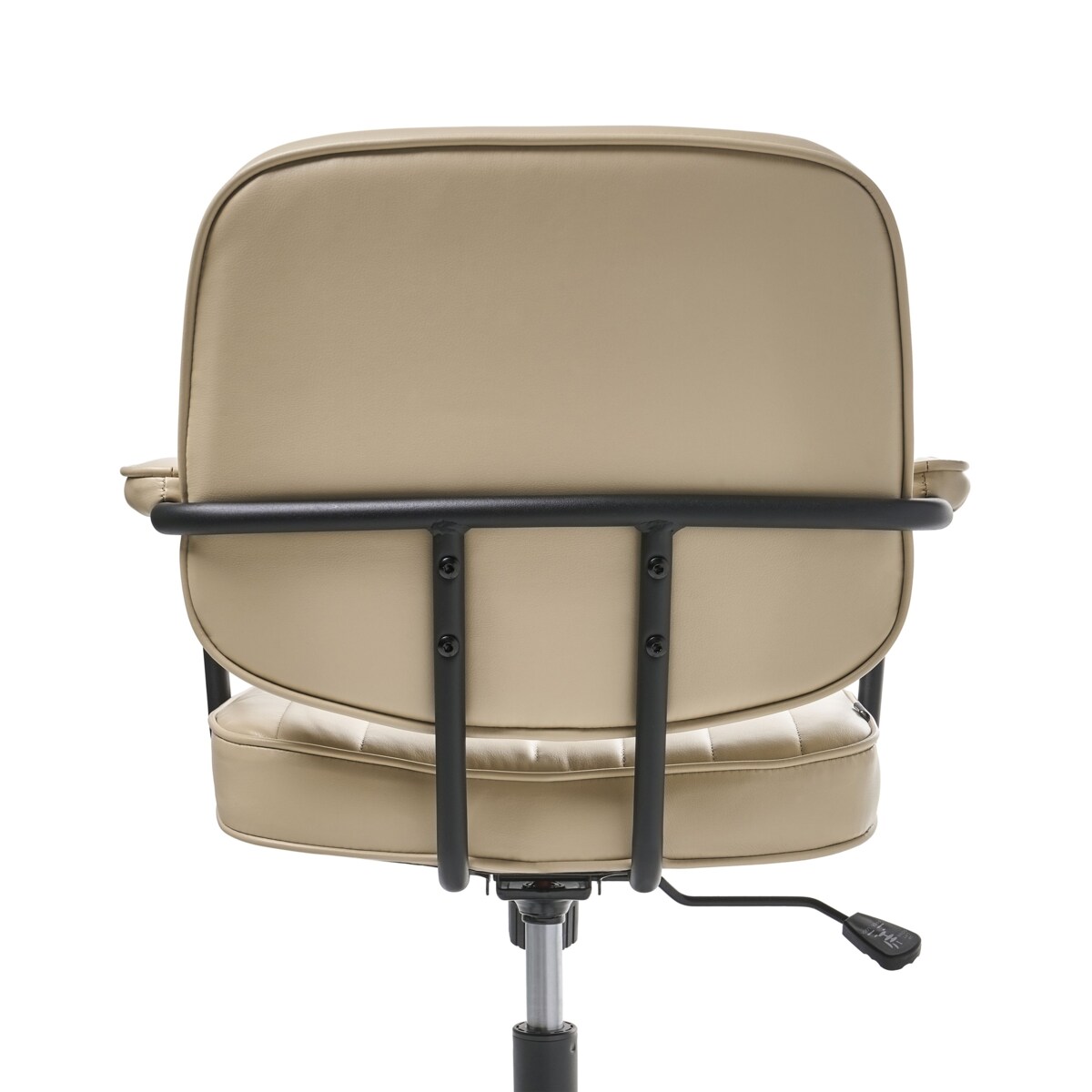 Krzesło obrotowe BERNE Ekoskóra Beżowy