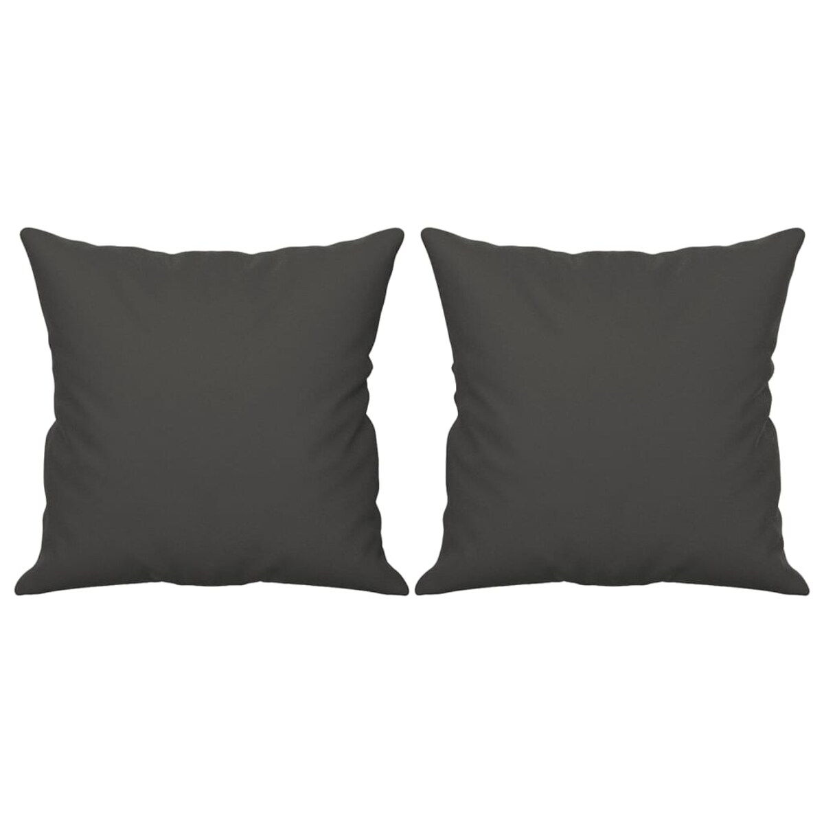 vidaXL 3-osobowa sofa z poduszkami, ciemnoszara, 210 cm, mikrofibra