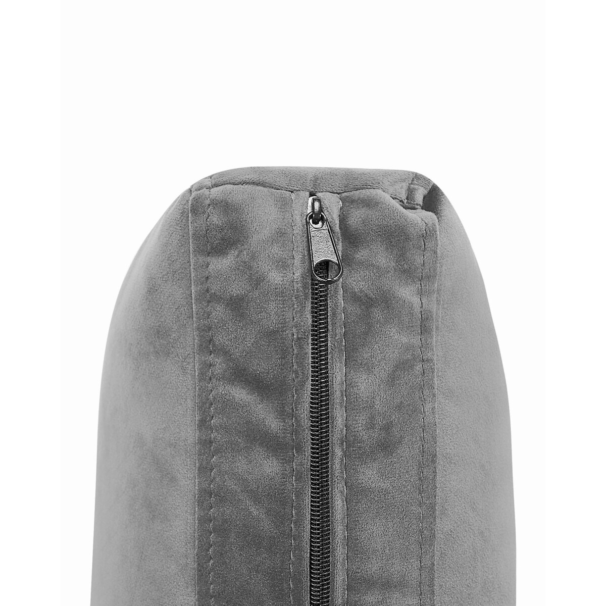 Moduł 1-osobowy welurowy szary EVJA