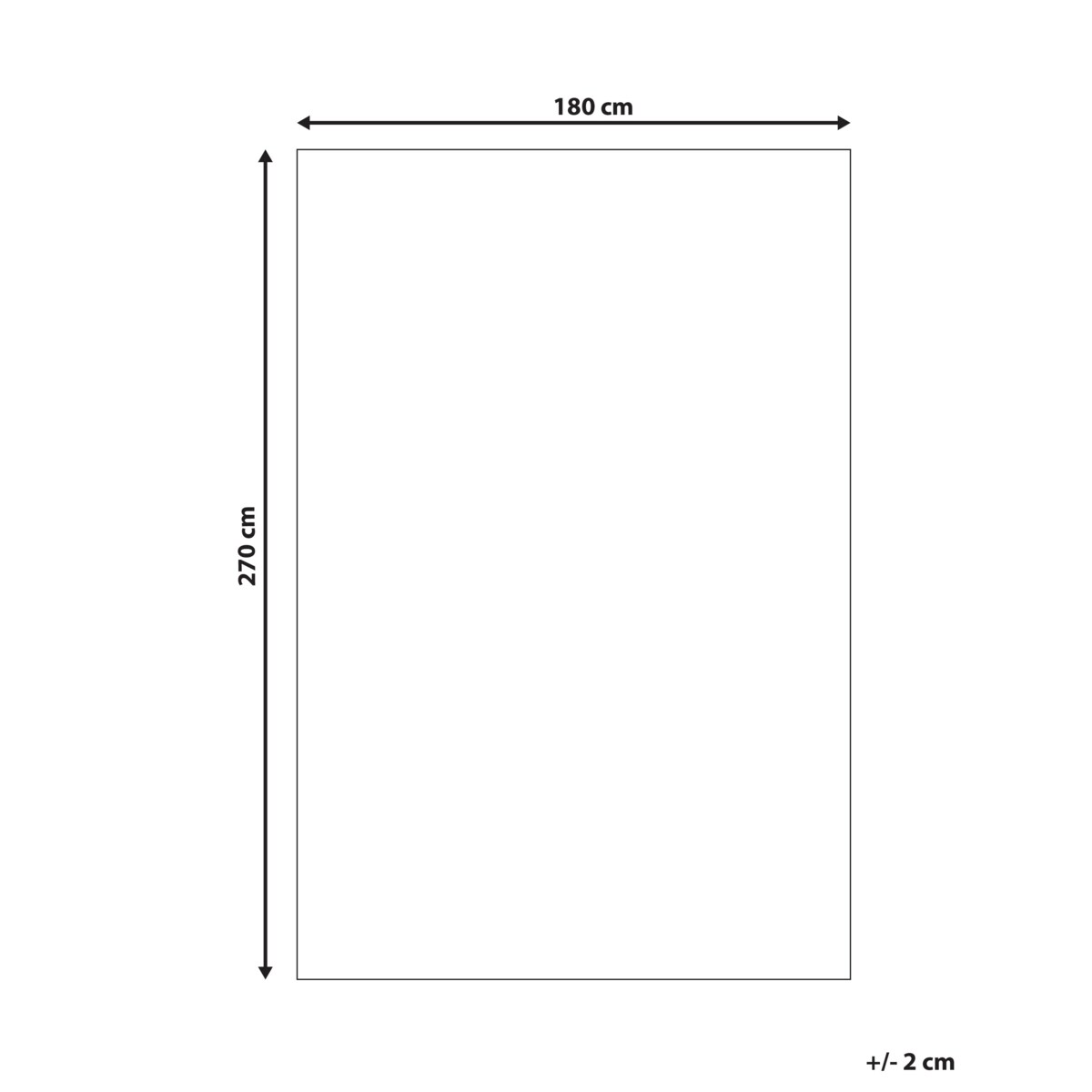 Dywan zewnętrzny 180 x 270 cm ciemnozielony KOTA