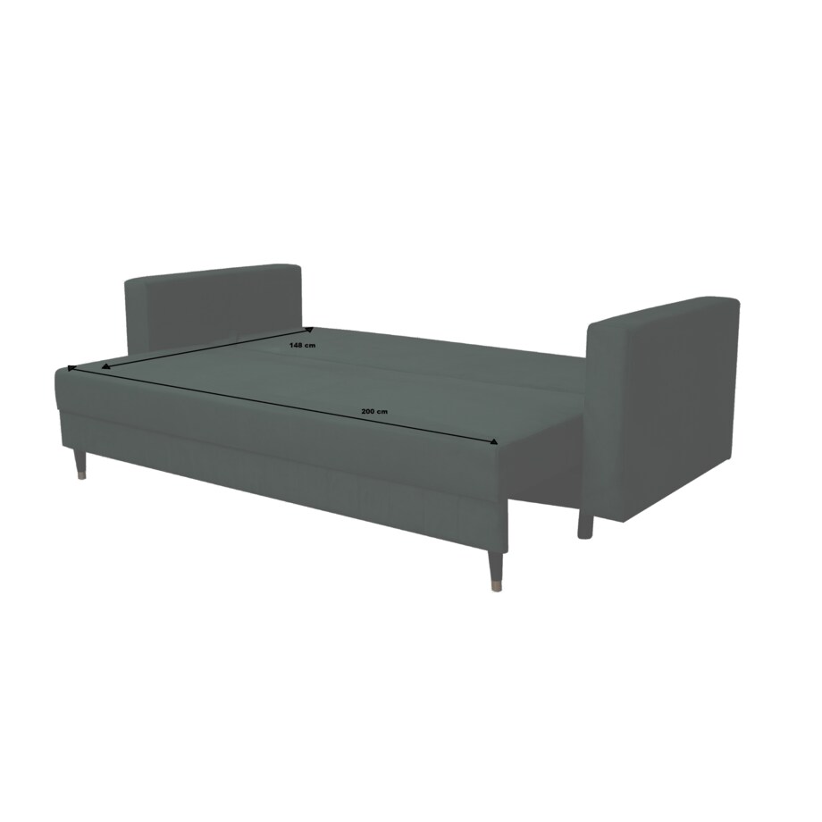 Sofa z funkcją spania ELA - granatowa