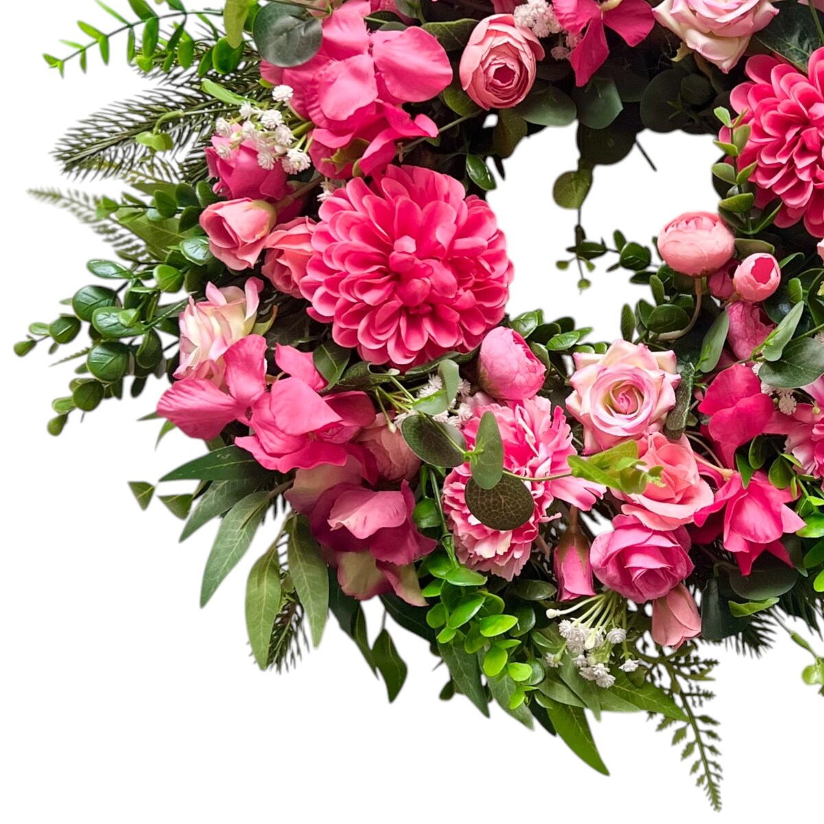 Wielkanocny wianek ø 50-55 cm stroik wiosenny XXL JULIE