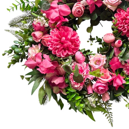 Wielkanocny wianek ø 50-55 cm stroik wiosenny XXL JULIE