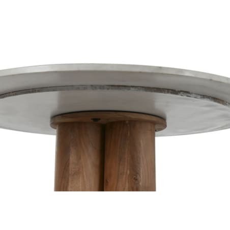 Okrągły stół z marmurowym blatem Ø106 cm MIRABEL