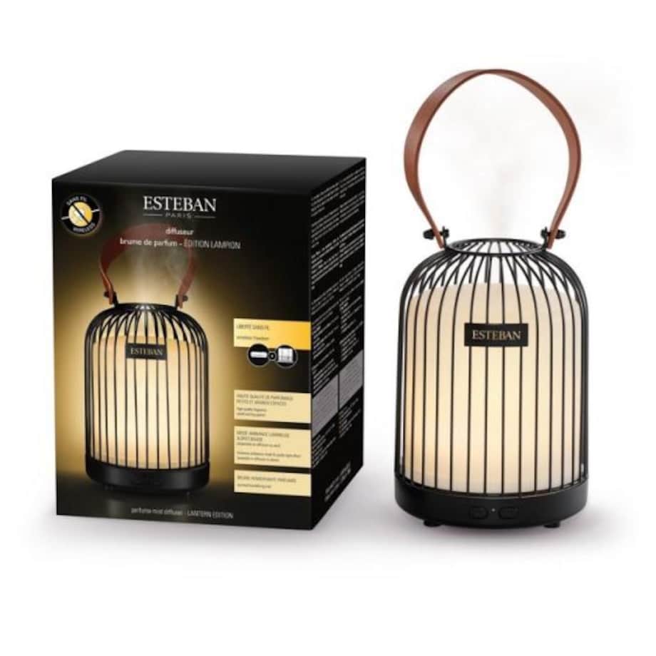 Dyfuzor mgiełki zapachowej Lampion Black Esteban
