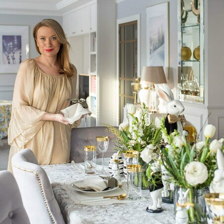 Bieżnik z motywem gałązek Twigs – 50 × 220 cm