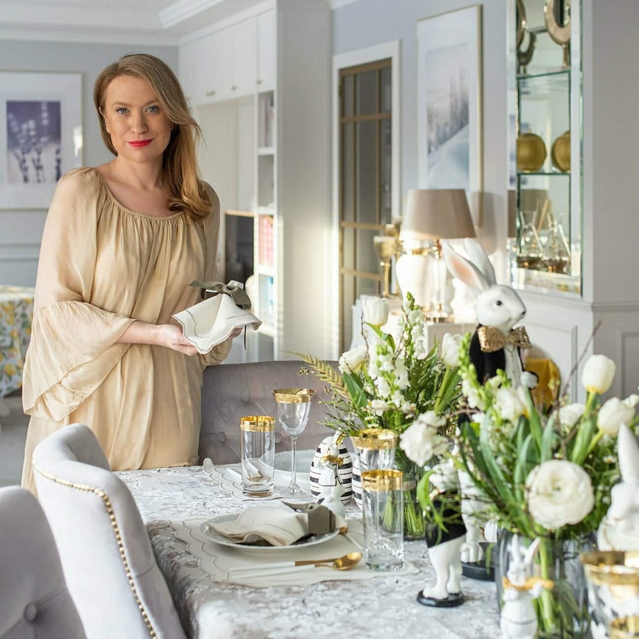 Bieżnik z motywem gałązek Twigs – 50 × 220 cm