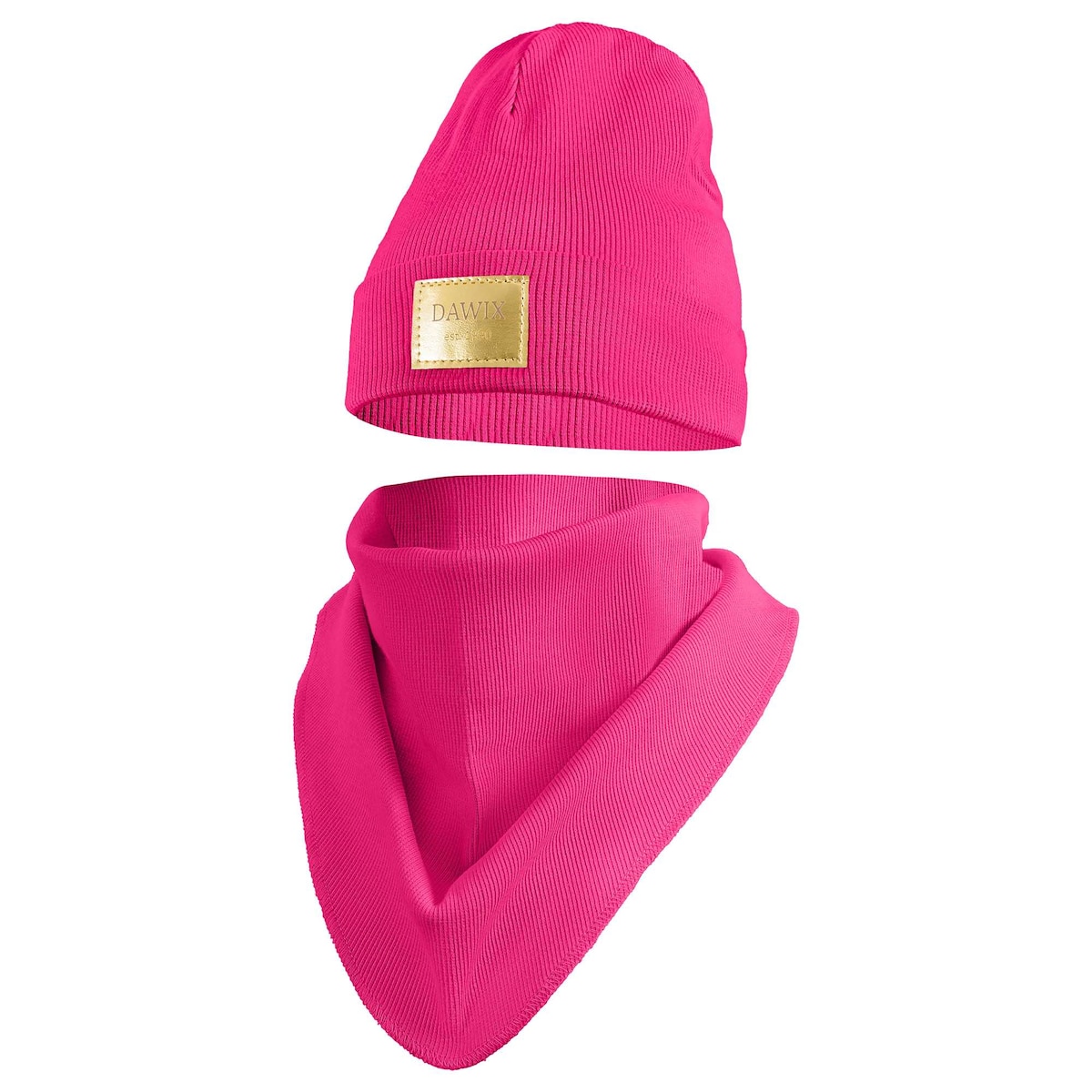 Czapka Jesienna Wiosenna 48-50 Z Kominem Czapeczka Komplet Dla Dzieci