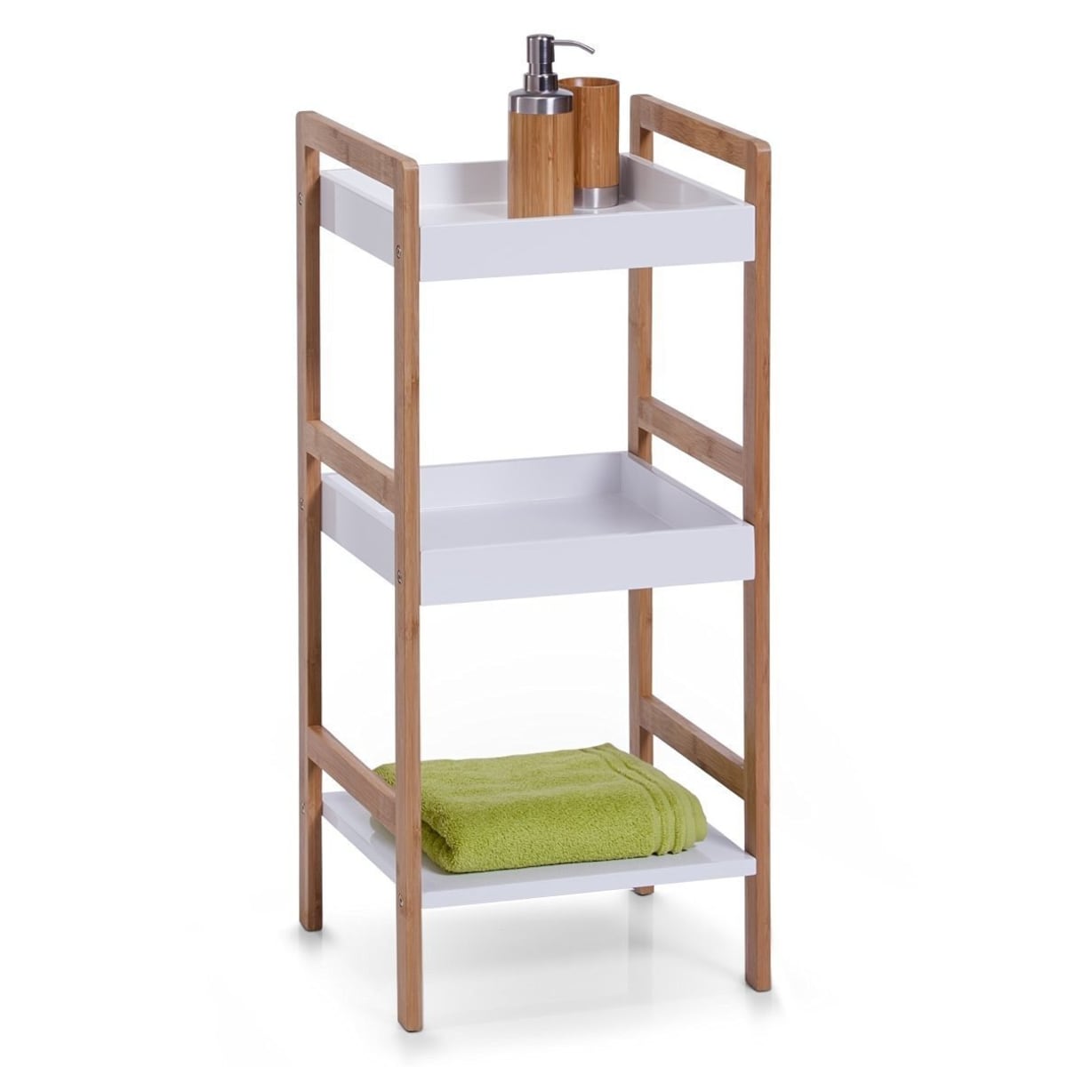 Regał łazienkowy BAMBOO - 3 poziomy, ZELLER