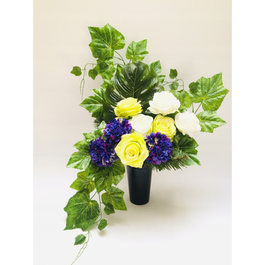 GOTOWY STROIK RÓŻA mamy wkład do flakonu wazonu wiązanka na cmentarz KWIATY