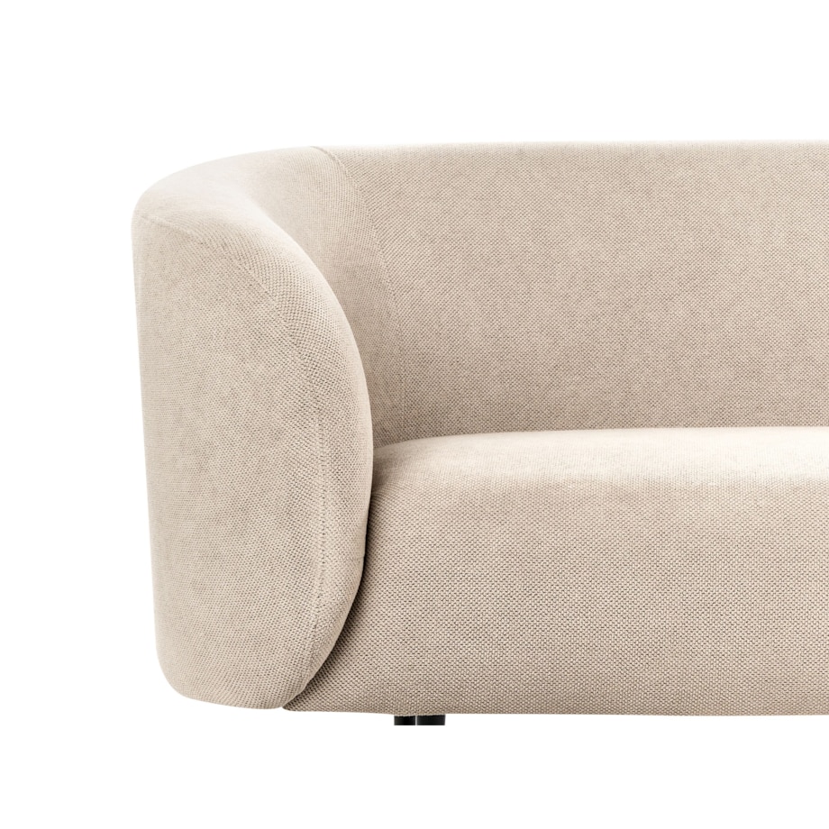 Sofa LOEN Beżowoszary dla 2 osób