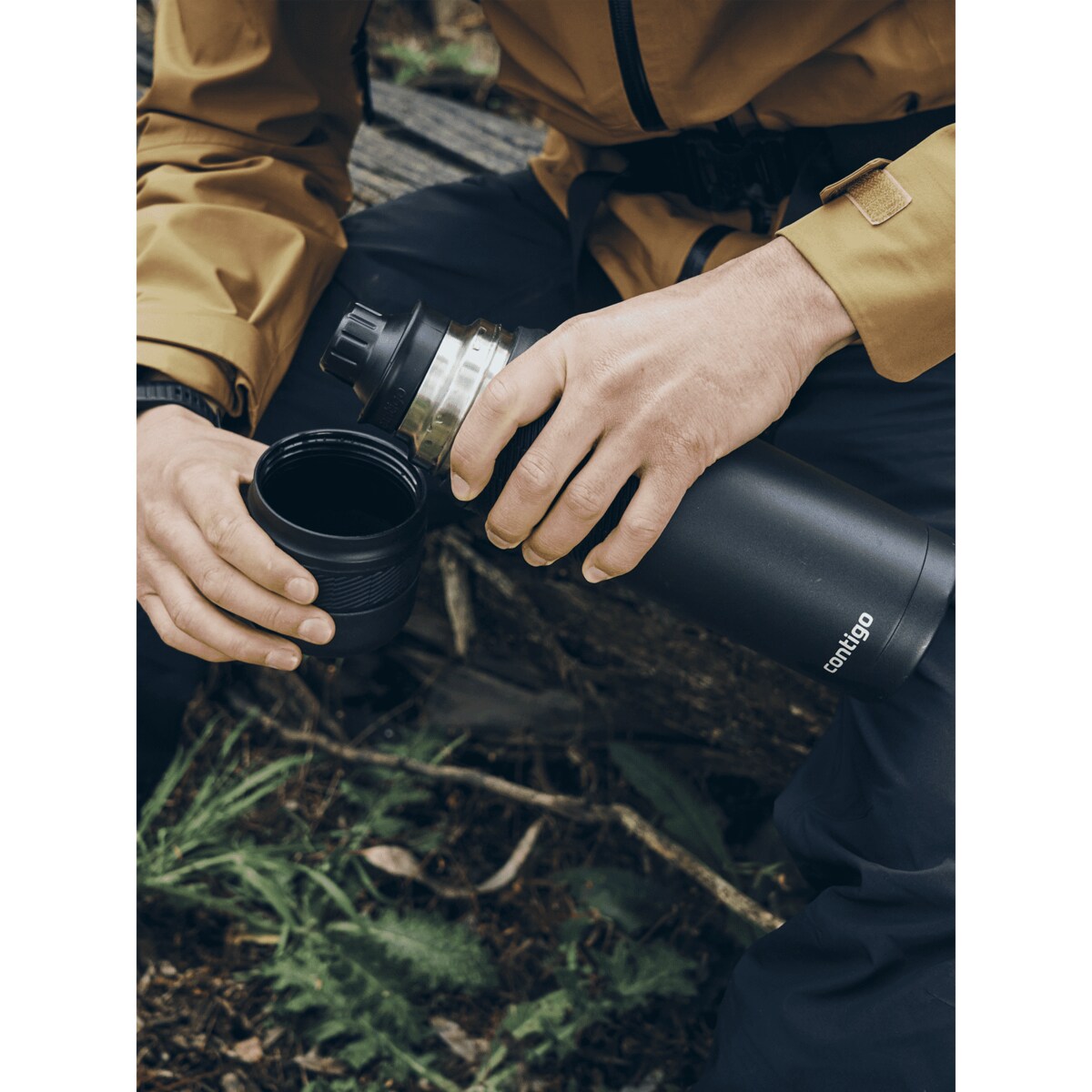 Termos turystyczny/ podróżny Contigo 740ml - Matte Black