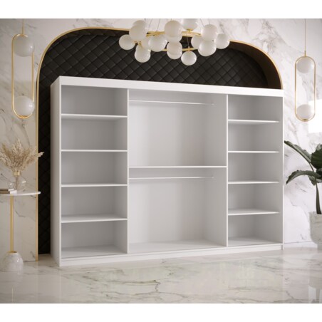 Szafa przesuwna Garderoba RAMIRO 1 250 gł. 62 biały