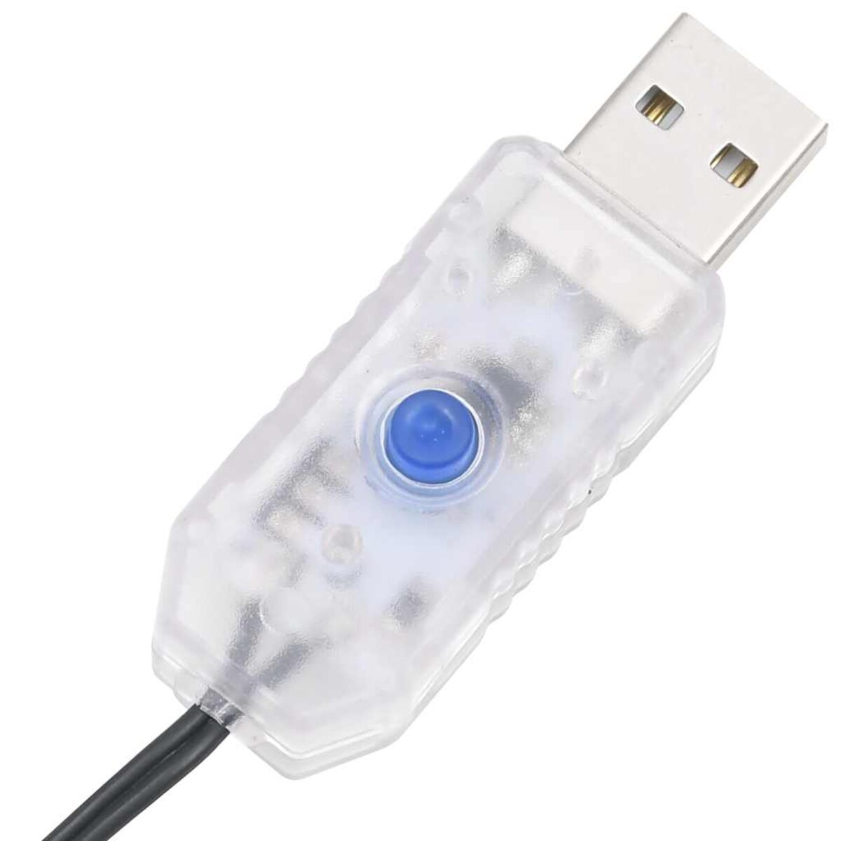 vidaXL Choinka z kołkiem gruntowym, 310 kolorowych LED, 300 cm
