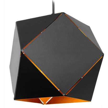 Lampa Wisząca Sufitowa Geometryczna Czarna Loft