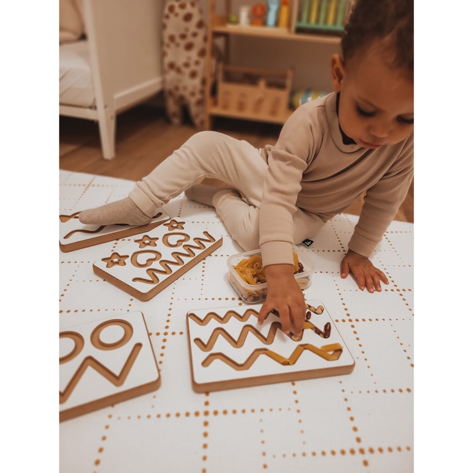 Zestaw 6 tabliczek grafomotorycznych