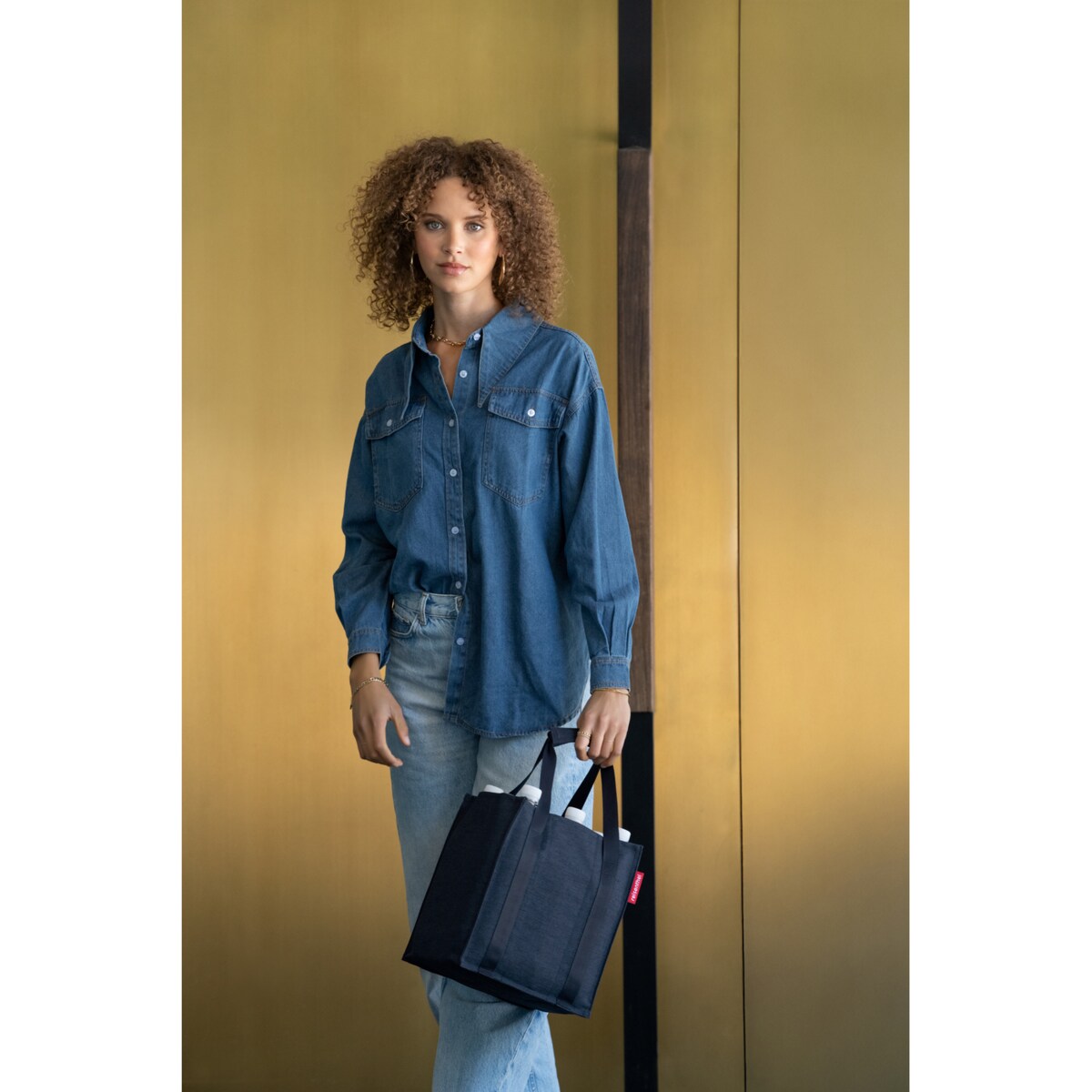 Torba BOTTLEBAG, twist navy