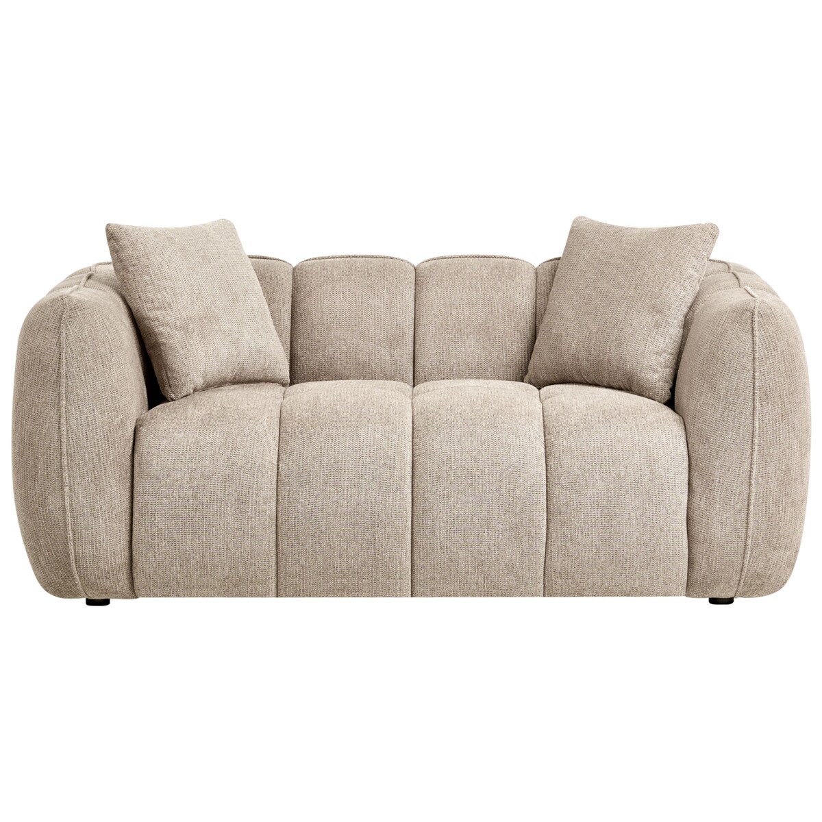 Sofa NESS Beżowoszary dla 2 osób