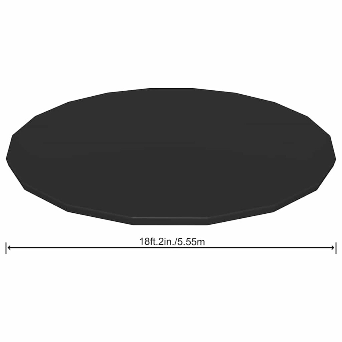 Bestway Plandeka na basen Flowclear Fast Set, 555 cm