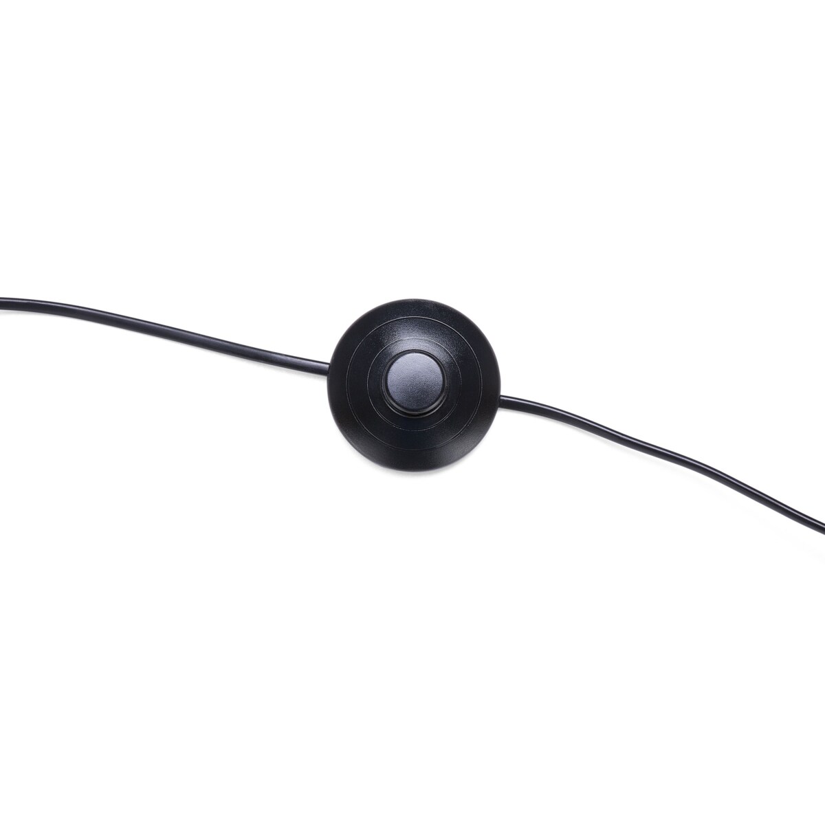 Lampa podłogowa metalowa czarna STILETTO