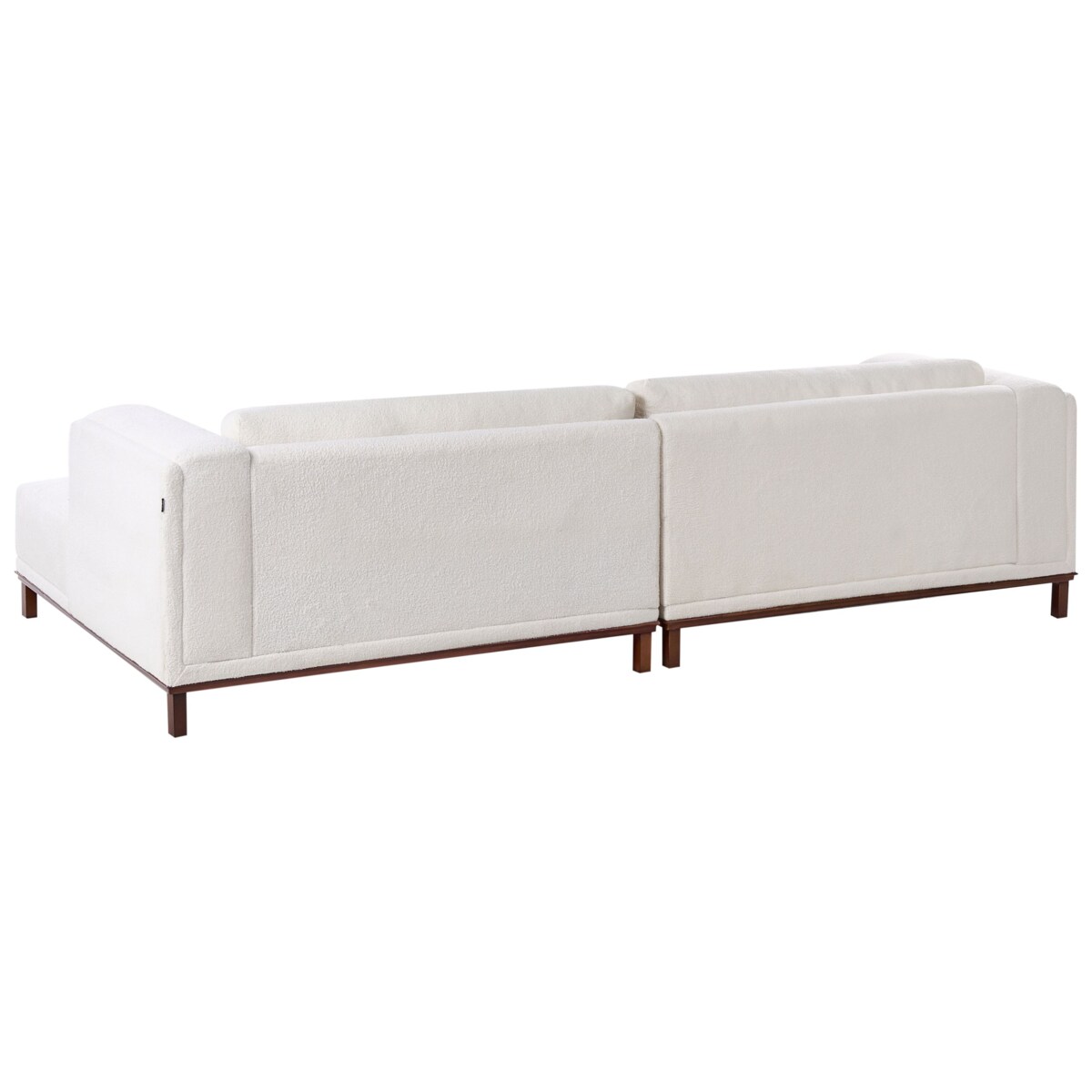 Narożnik dla 4 osób VENG Boucle Złamana biel