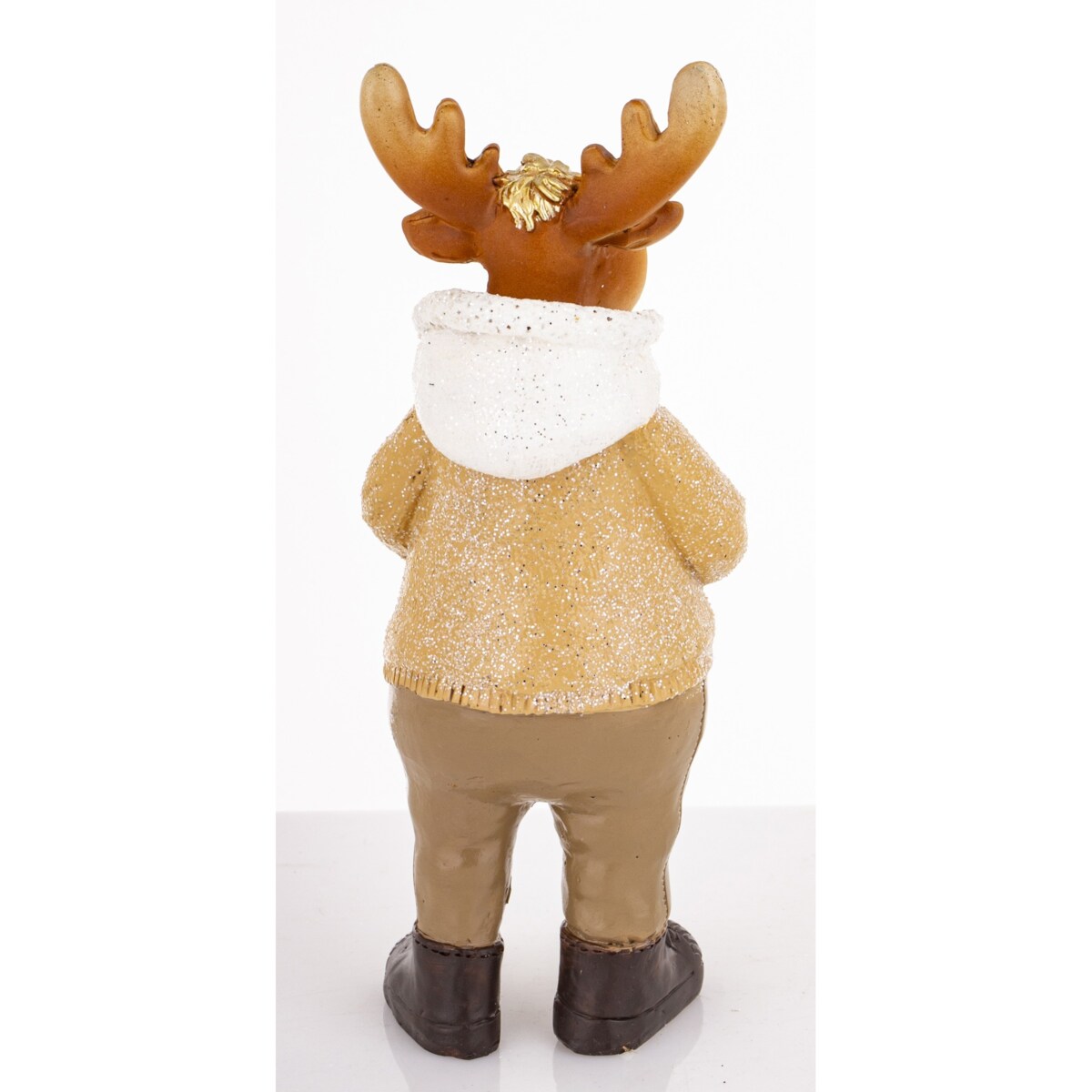 Figurka - łoś 20x8x6,5 cm ALCE w bluzie z kapturem