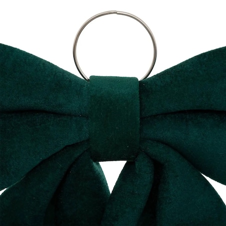 Kokarda aksamitna, ciemnoielona, kpl. 4 szt. 70x67cm