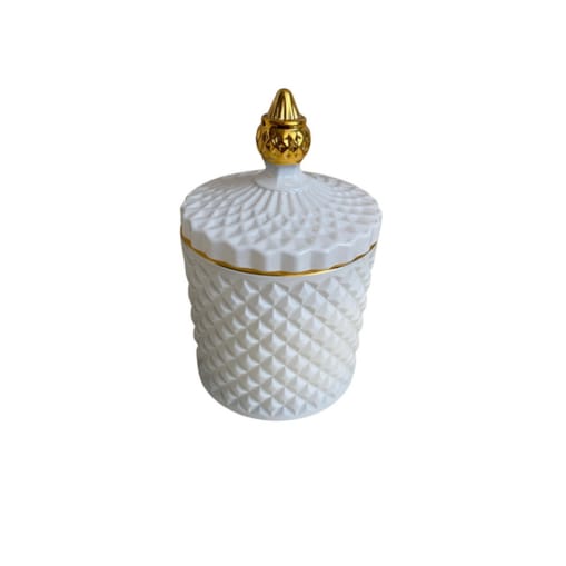 Lily of The Valley- 200 gram ekologiczna naturalna świeca sojowa White Crystal (dostępne inne zapachy)