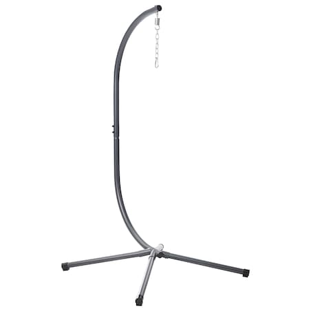 Fotel wiszący ze stojakiem MONTALCINO Metal Naturalny