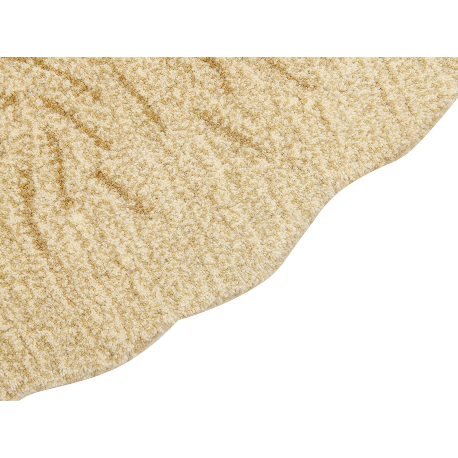 Dywan dziecięcy wełniany wilk 100 x 160 cm beżowy BALTO