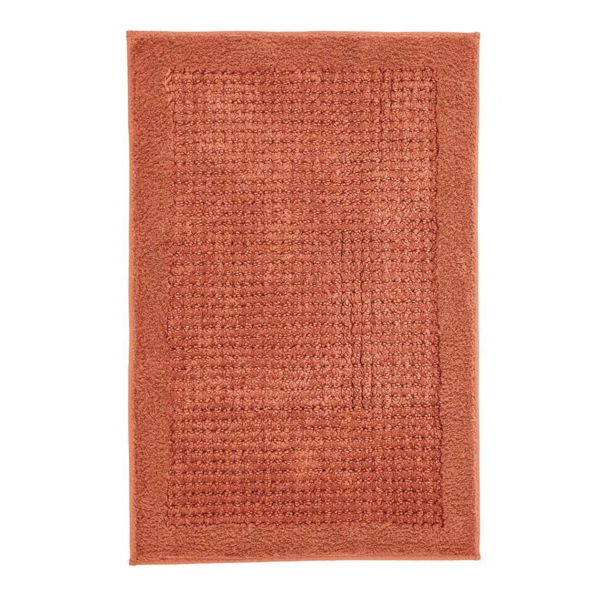 Kleine Wolke Net Ekologiczny Dywanik łazienkowy pomarańczowy 60 x 90 cm ECO LIVING