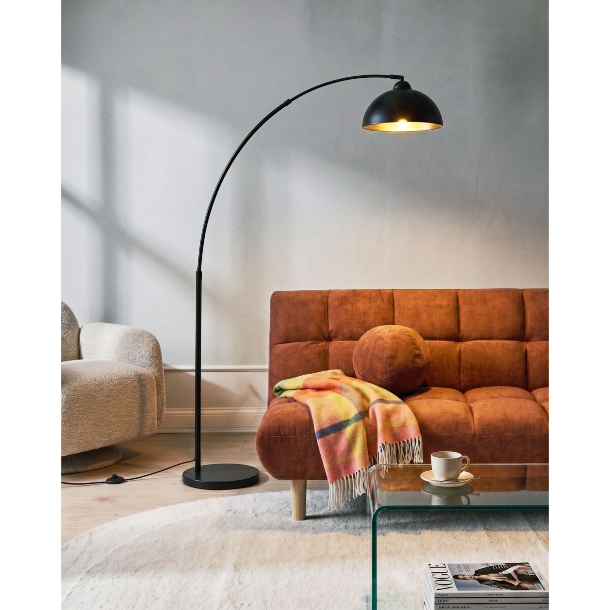 Lampa podłogowa CAGAYAN Metal Czarny