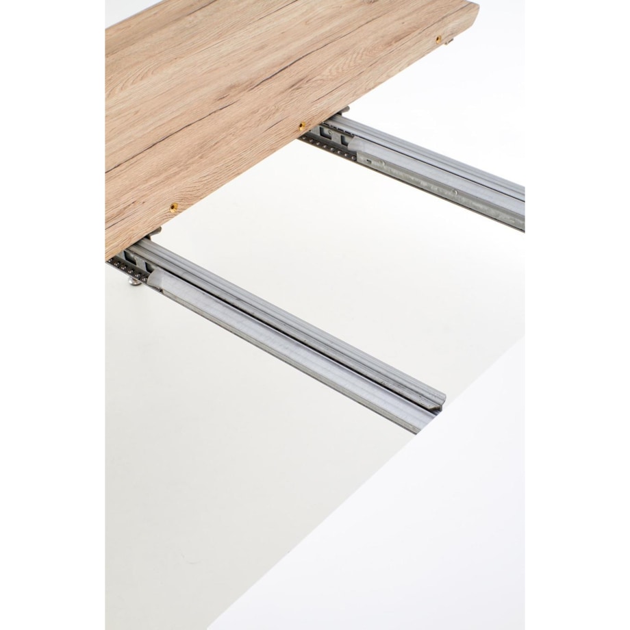 STÓŁ ROZKŁADANY Rebi 160-200 cm długości MDF I STAL