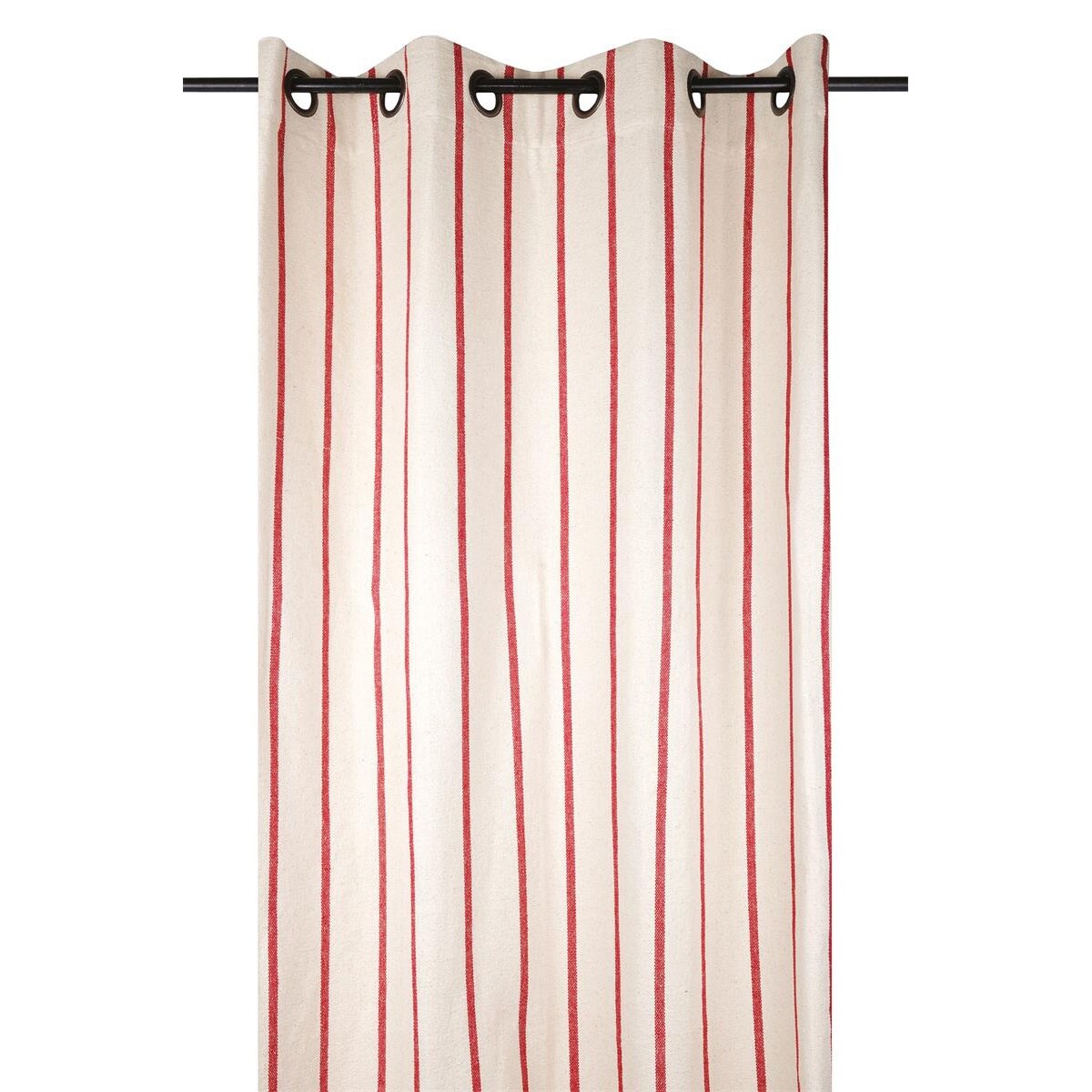 Zasłona bawełniana w paski TROPE, 135 x 260 cm