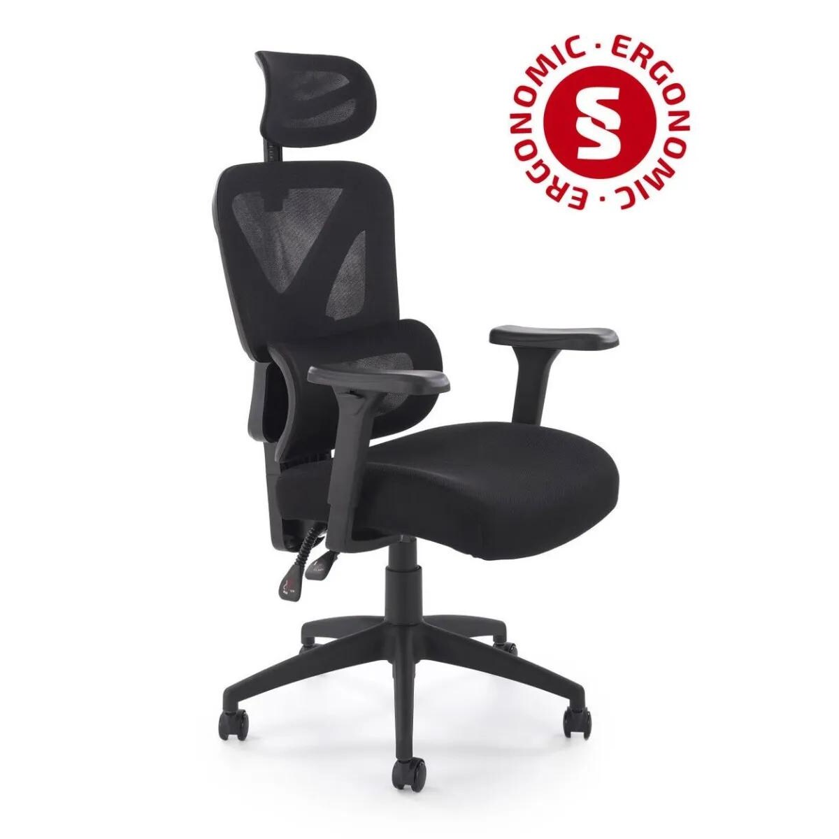 Fotel biurowy ASTRAL czarny