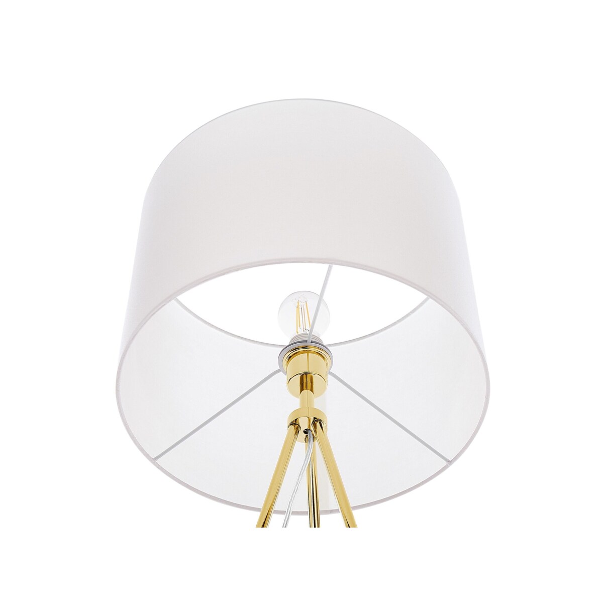 Lampa podłogowa biało-złota VISTULA