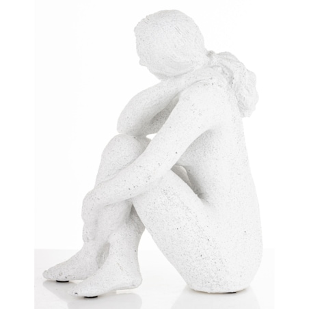 Figura siedzącej kobiety 21x11x17 cm DONNA-2