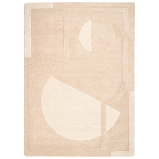 Dywan GAYA Beżowy 160 x 230 cm Wełna