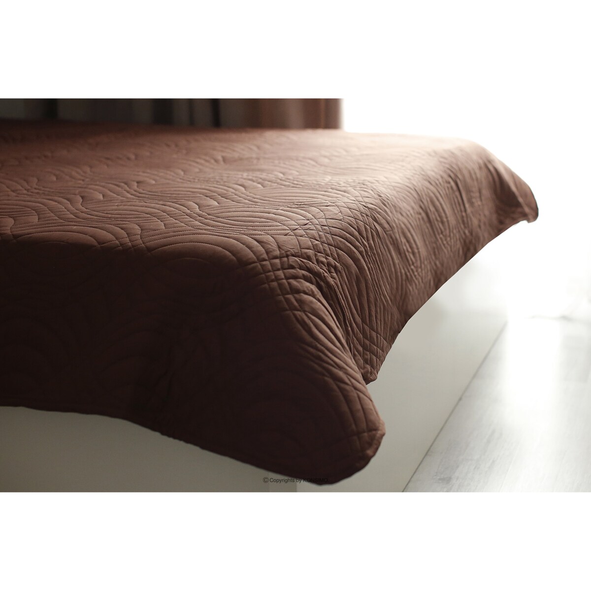 Konsimo REGO Narzuta, brązowy