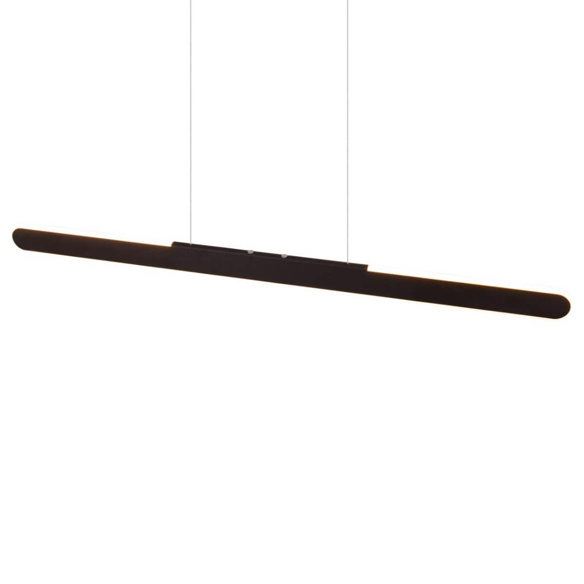 Lampa wisząca liniowa Helios 343310132 Trio LED 28W 2700-6500K salonowa czarna