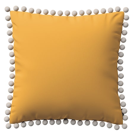 Poszewka Wera na poduszkę 45x45 miodowy