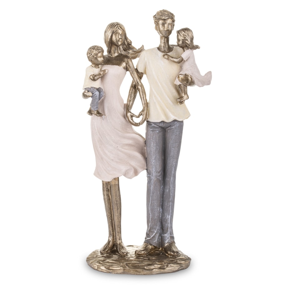 Dekoracja - Figurka młodzi rodzice 26x14x8 cm