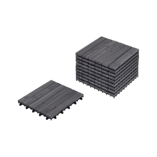 Płytki tarasowe ACCETTURA Certyfikowane drewno akacjowe Szary