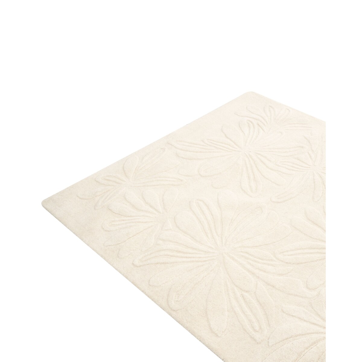 Dywan CHENNAI Jasnobeżowy 160 x 230 cm Wełna