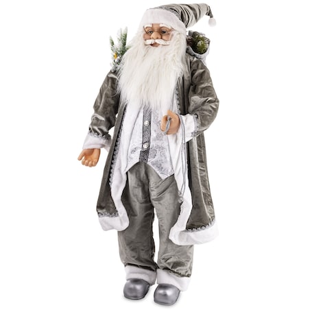 Duża figurka -Święty Mikołaj, 126x55x53 cm