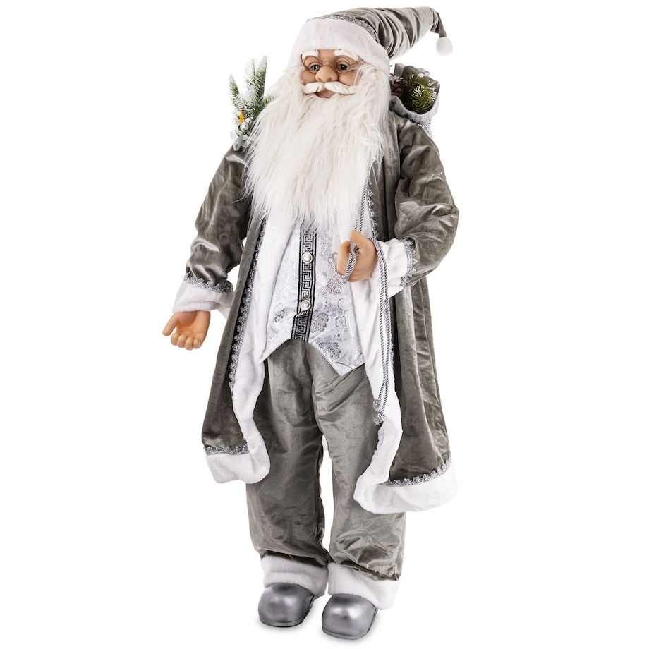 Duża figurka -Święty Mikołaj, 126x55x53 cm