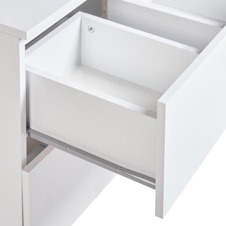 Szafka łazienkowa wisząca pod umywalkę SERRA 60 cm Biały